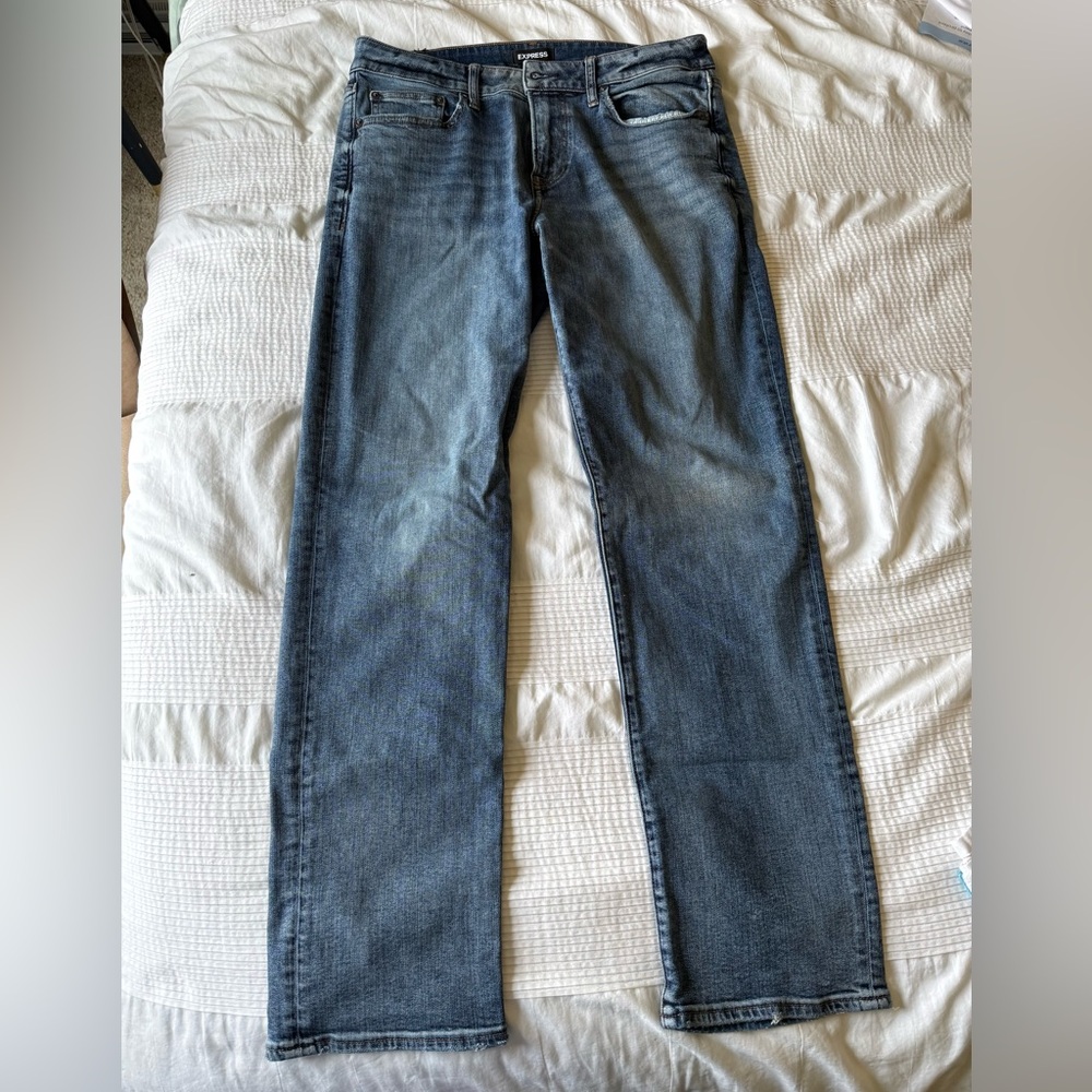 Express Men’s Blue Denim Jeans size 33x32